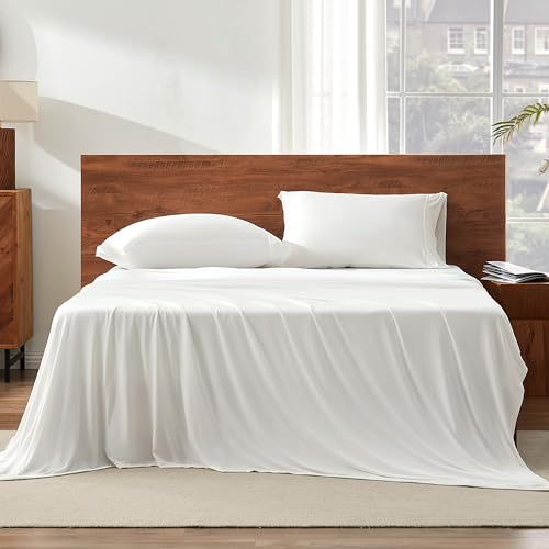 SLEEP ZONE Soft Sheets for Twin Size Bed, 3 Pieces Skin-Friendly & Breathable Sheet Set for Kids, Students, Easy Care Microfiber Sheet Set (White, Twin) SLEEP ZONE