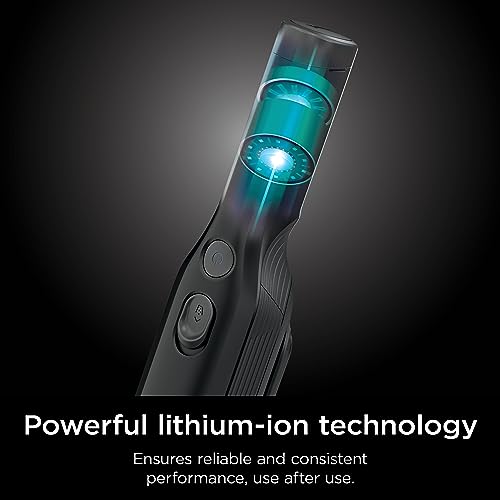 Shark WV201BK WANDVAC Cordless Hand Vac, Lightweight & Portable at 1.4 lbs. with Powerful Suction, Charging Dock, One-Touch Empty for Car & Home,Mattress,Duster Crevice Tool Included,Black(Pack of 1) Shark