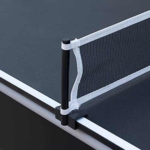 Hathaway Maverick II 7-Foot Pool and Table Tennis Multi Game with Blue Felt and Black Table Tennis Surface. Includes Cues, Paddles and Balls Hathaway