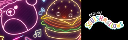 Buffalo Games - Glow in The Dark - Squishmallow Neon Lights - 100 Piece Jigsaw Puzzle Buffalo Games