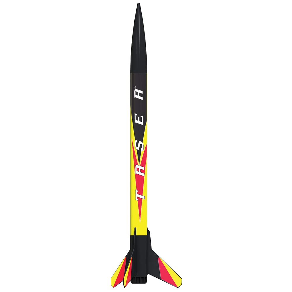 Estes 1491 Taser Rocket Launch Set, Beginner Flying-Rocket-Model Building Kit for Ages 10+, Includes Launch Pad System Estes