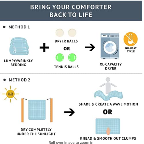 510 DESIGN Luxe Quilted Comforter Set Modern Transitional Design, All Season Down Alternative Warm Bedding Matching Shams, Bedskirt, Decorative Pillow, Cal King, Ramsey Damask Grey