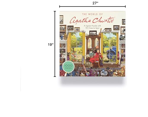 Laurence King The World of Agatha Christie 1000 Piece Puzzle Laurence King Publishing