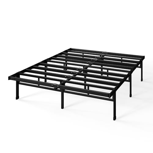 ZINUS Justin 14 Inch Easy to Assemble Mattress Foundation, Steel Support, No Box Spring Needed, Queen ZINUS
