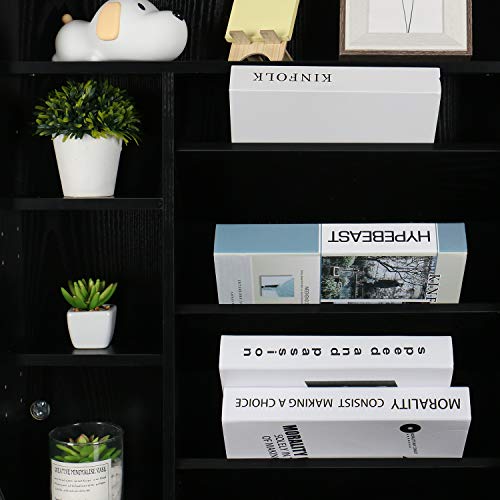 YUSING Wall Mounted Table, Fold Out Convertible Desk Multi-Function Computer Desk Writing Desk Home Office Wood Wall Floating Desk with Large Storage Area YU YUSING