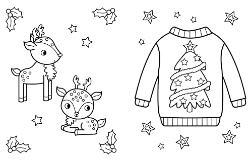 My Busy Christmas Coloring Book (My Busy Coloring) WoodArtSupply