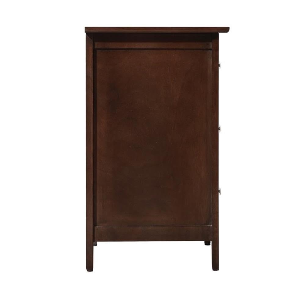 Glory Furniture Daniel 3 Drawer Nightstand in Cappuccino Glory Furniture