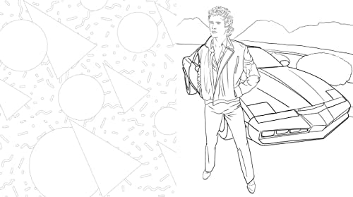 The Best of the '80s Coloring Book: Color your way through 1980s art & pop culture (Color Through the Decades, 1) WoodArtSupply