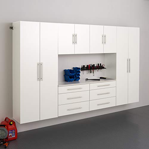 HangUps Large Storage Cabinet, 30", White Prepac