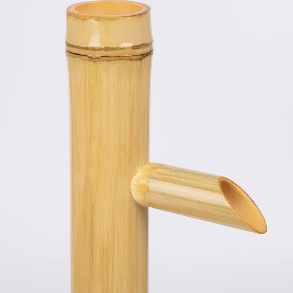 foci cozi,Bamboo Water Fountain without Pump,Water Fountain Outdoor Indoor,Zen Garden Decor for Desk Patio Yard,12 Inch foci cozi