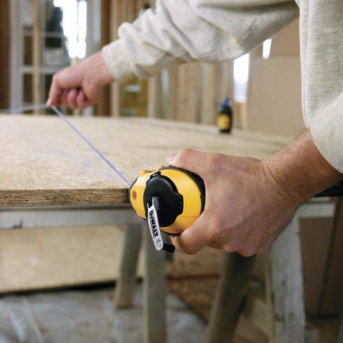 Dewalt DWHT47373L Chalk Reel Kit with 4 oz. Blue Chalk DEWALT