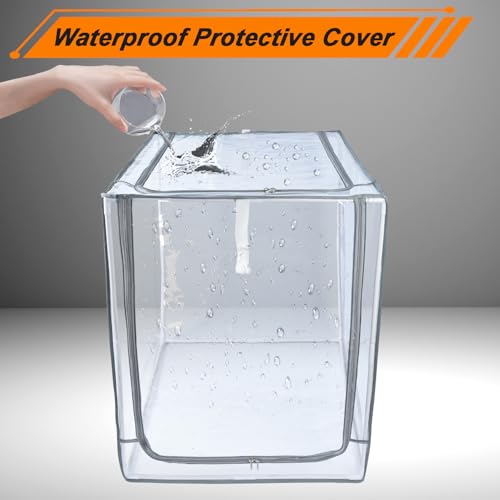 NUENSS-ROR 3D Printer Enclosure for Creality Ender Highly Transparent Waterproof Fireproof 3D Printer Protective Cover for Creality Ender 3 Ender 3 V2 Upgraded Ender 3 V3 Ender 3 V3 KE Ender 3 V3 SE NUENSS-ROR