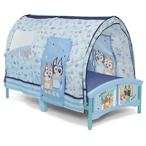 Delta Children – Bluey Plastic Toddler Bed with Tent