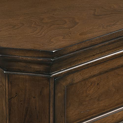 Roundhill Furniture Maderne 3-Piece Bedroom Set, King, Antique Walnut Finish Roundhill Furniture