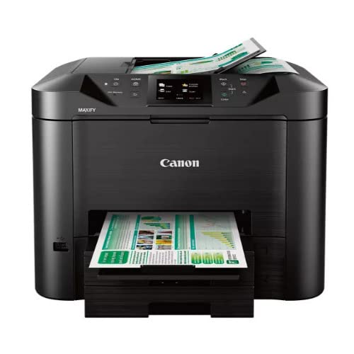 Canon Office and Business MB5420 Wireless All-in-One Printer,Scanner, Copier and Fax, with Mobile and Duplex Printing, Black, Desktop Canon