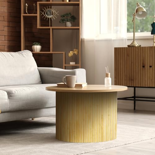 Art3d Natural Bamboo Wall Panel for Interior Wall Decor, Renewable Pole Wrap Wainscoting Paneling for Wall Ceiling Furniture Cabinet Office, 48 x 96 Inch - Raw Art3d