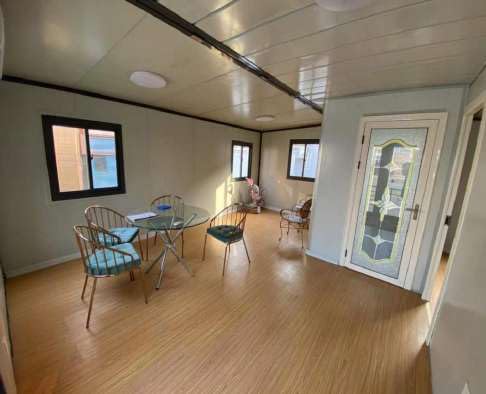 30 ft Tiny Luxury Expandable Prefab House to Live in 1 Bathroom, 1 Bedroom & 1 Kitchen- for Small Family. Insulated with Free Water Heater Tiny Backyard House, Movable, Foldable, and Expandable S.E.Q quick.simple.easy