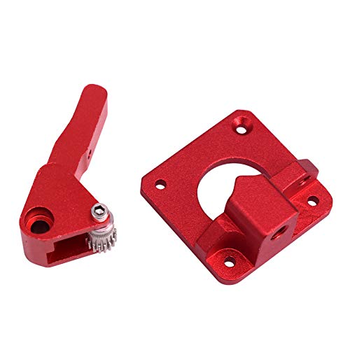 Zeelo 3D Printer Upgrade Extruder Dual Driver Long-Distance Remote Metal Extruder Right Hand Block Kit Spare Parts 1.75mm Filament for CR-10S Pro Anet A8 Anycub Mega Wanhao i3 Zeelo