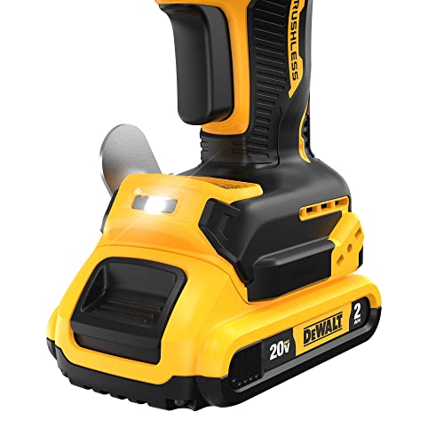 DEWALT 20V Max Drywall Screwgun with (2) 2Ah Batteries and Charger (DCF630D2) DEWALT