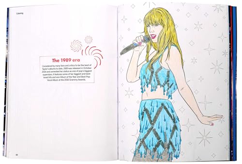 Taylor Swift Coloring & Activity Book: Tour Edition WoodArtSupply