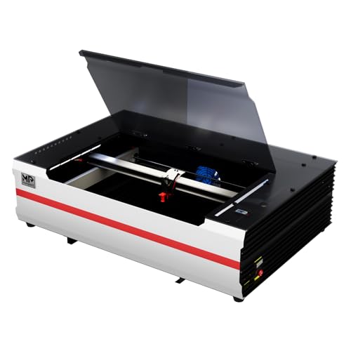 Monport Reno Pro 65W Desktop CO2 Laser Engraver&Cutter,16x24 Workbed Laser Engraving Machine with New Semi-Autofocus,Control Panel,2 Working Platforms,Z-axis Adjustable for Wood Acrylic Glass More... Monport