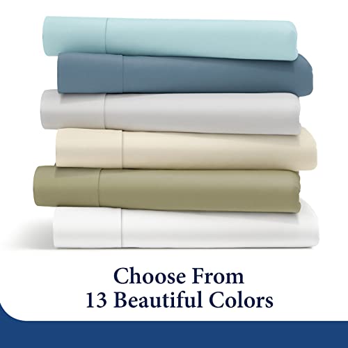 King Size Bed Sheets - Black Luxury Sheet Set - Deep Pocket - Super Soft Hotel Bedding - Cool & Wrinkle Free - 1 Fitted, 1 Flat, 2 Pillow Cases - King Sheets - 4 Piece Cosy House Collection
