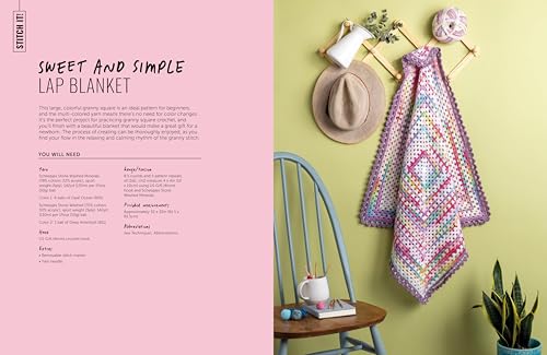 The Granny Square Crochet Bible: Everything you need to know about how to crochet granny squares WoodArtSupply