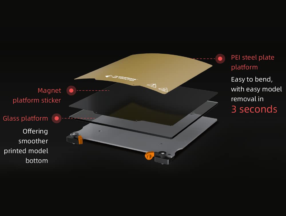 FlashForge Artemis 3D Printer (Orange) FLASHFORGE