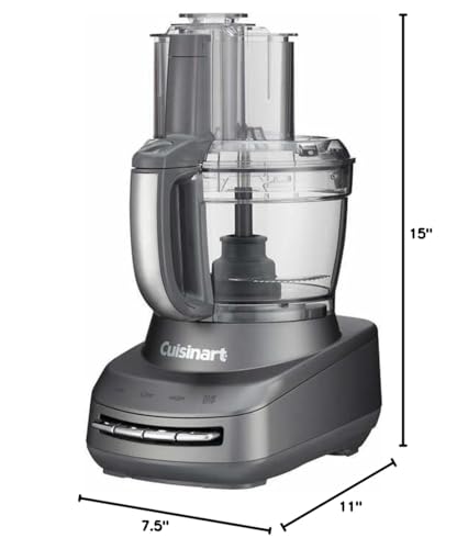 Cuisinart FP-130 Core Custom 13-Cup Food Processor Stainless Steel (Renewed) Bundle with 2 YR CPS Enhanced Protection Pack Cuisinart