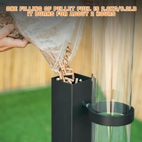 Onlyfire Outdoor Fire Pit, Patio Heater wood pellet heater, FP042 ONLYFIRE OUTDOOR LIVING