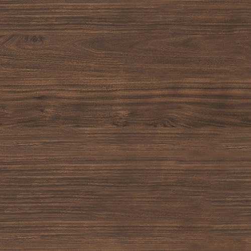 Martha Stewart Ollie Home Office Desk with 3 Drawers in Walnut Wood Grain with Polished Brass Hardware Martha Stewart