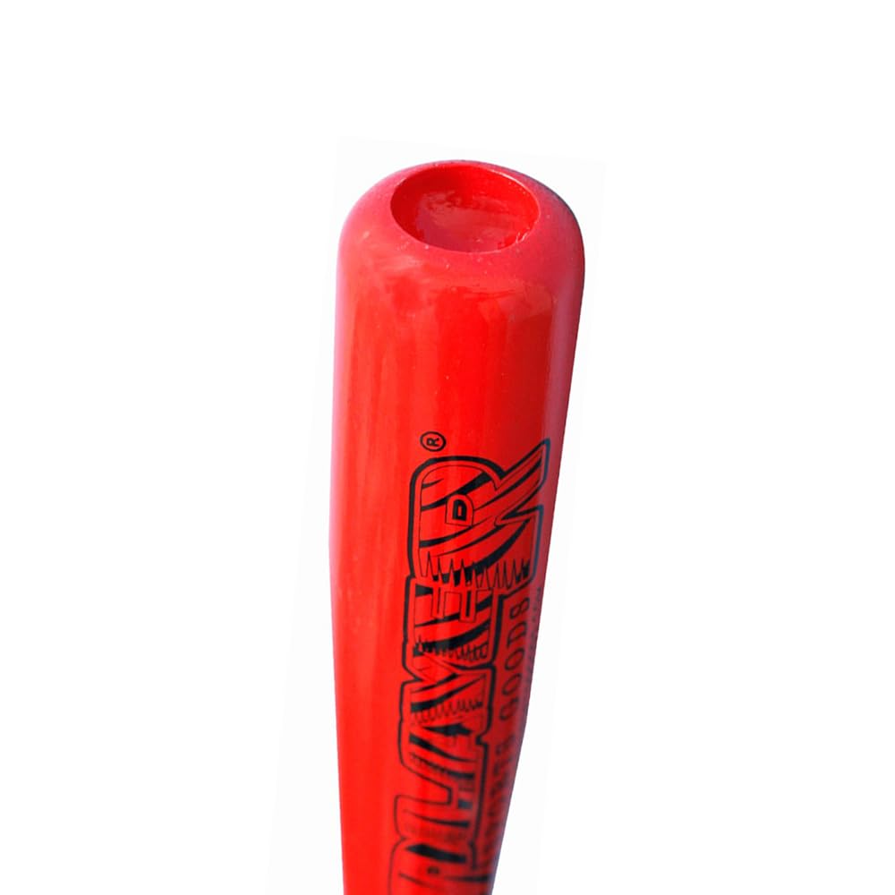 PSG Pro Maple Model: C243-Size: 33"/Barrel Dia: 2-1/2" - Weight: 30 oz Cupped Wooden Baseball Bat for Adult-Youth-Professional Players & Leagues in Black & Red by Player Sports Goods LLC Player Sports Goods