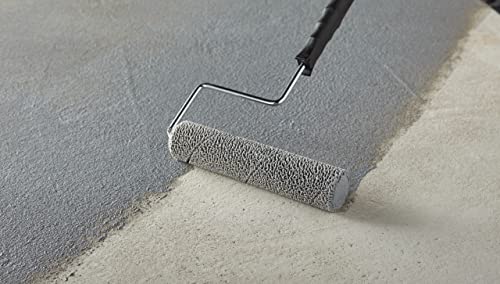 KILZ 1-Part Epoxy Acrylic Concrete and Garage Floor Paint, Interior/Exterior, Satin, Slate Gray, 1 Gallon KILZ