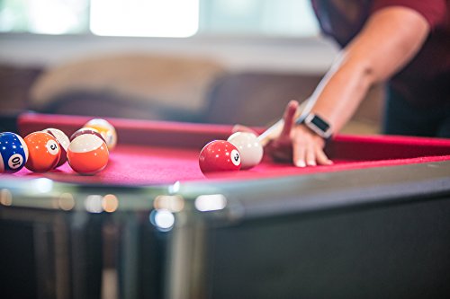 Mizerak Donovan II 8' Billiard Table with 2 Cues, Set of Billiard Balls, Triangle Brush and 2 Chalk Mizerak