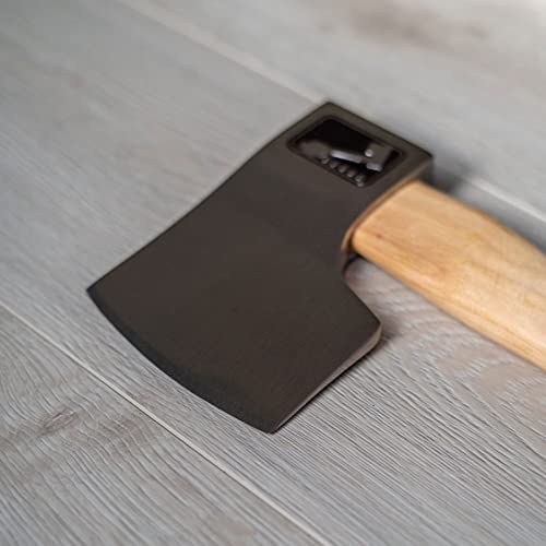 Queen of Hearts Throwing Axe: World Axe Throwing League Premium Competition Throwing Axe, WATL Throwing Hatchet with Round Hickory Wooden Handle (Round Handle) WATL