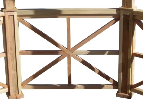 SamsGazebos 10' Octagon English Cottage Garden Gazebo with Cupola, Adjustable for an Uneven Patio, Made in USA SamsGazebos