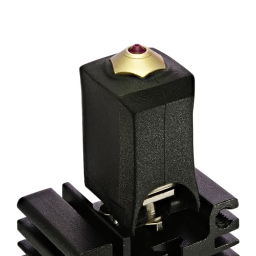 DUROZZLE Ruby Nozzle Hotend Combo with Ceramic Heater and Thermistor for Bambu Lab P1P / P1S, Compatible with Hardened Steel & Ruby & Tungsten Carbide & Diamond Nozzles DUROZZLE