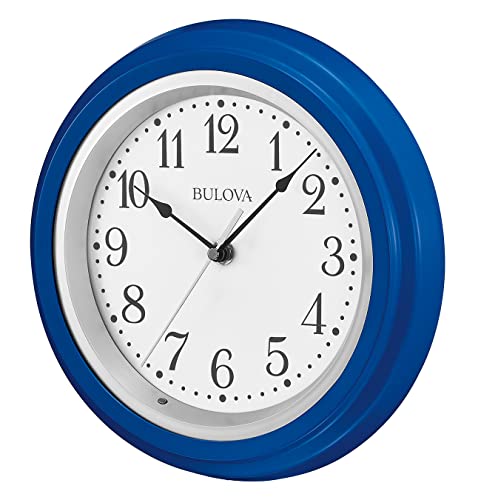 Bulova Clocks Model C4893 Beacon, Blue Bulova