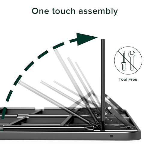Zinus Premium SmartBase 4 Extra Inches high for Under-bed Storage/Mattress Foundation/Platform Bed Frame/Box Spring Replacement/Quiet Noise-Free, Queen, Black (OLB-SB13-18Q) Zinus