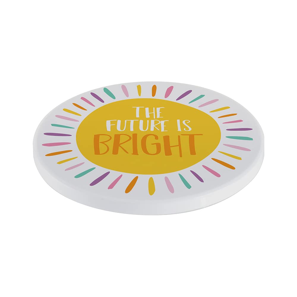 Craft Express Sublimation Blank Ceramic Coaster - White Drink Coasters Ready to be Personalized with Flat Heat Press - 4 Pack Craft Express