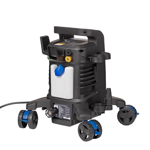 Westinghouse ePX3100 Electric Pressure Washer, 2300 Max PSI 1.76 Max GPM with Anti-Tipping Technology, Onboard Soap Tank, Pro-Style Steel Wand, 5-Nozzle Set, for Cars/Fences/Driveways/Home/Patios Westinghouse