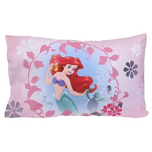 Disney Pretty Princess Toddler Bed, 4 Piece Set, Pink Disney