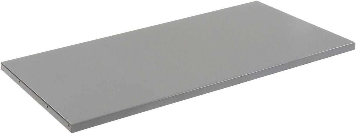 Global Industrial Adjustable Height Workbench C-Channel Leg, 48" W x 30" D, 1-3/4" Steel Square Edge, Gray Global Industrial