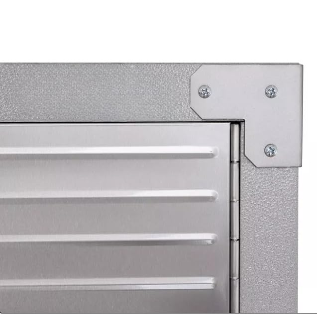 Heavy-Duty Commercial UltraHD Storage Cabinet (Granite Gray, 60" W x 24" D x 72" H) Generic