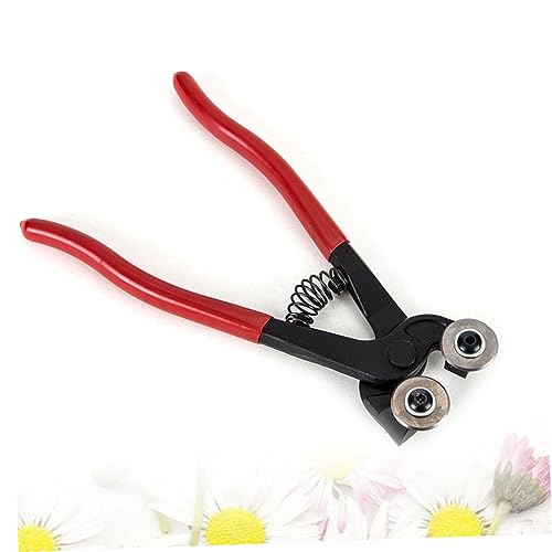 GETAJGHSD 1pc DIY Manual Round Pliers Trimmer Clippers Tiles Small Tile Cutter Laminate Stick Tile Cutter for Home Decoration DIY Tool Mosaic Glass Tile Cutter Pliers GETAJGHSD
