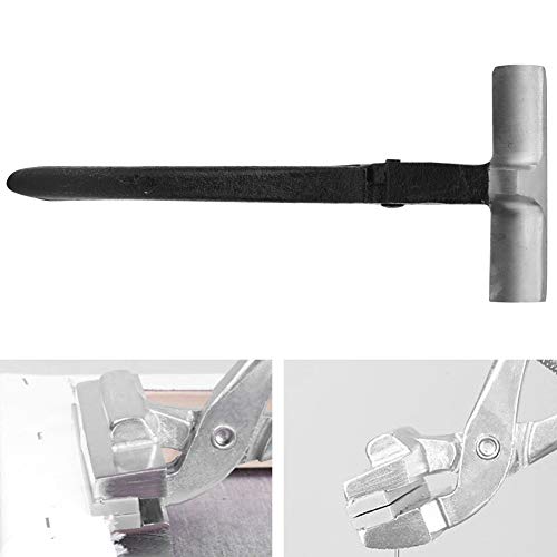 Oil Painting Stretching Pliers, Cast Iron Extra Wide Pliers, Black Handle Hand Tool Stretcher Bars Artist Framing Tool TOPINCN