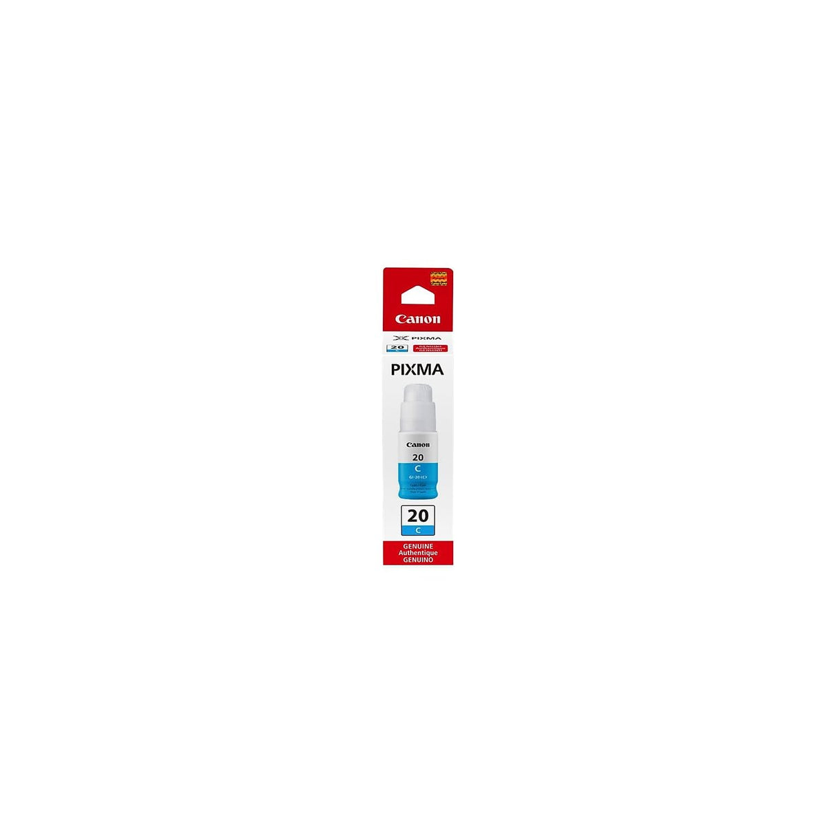 Canon GI-20 Cyan Ink Bottle, Compatible to PIXMA G6020 and G5020 MegaTank Printers Canon