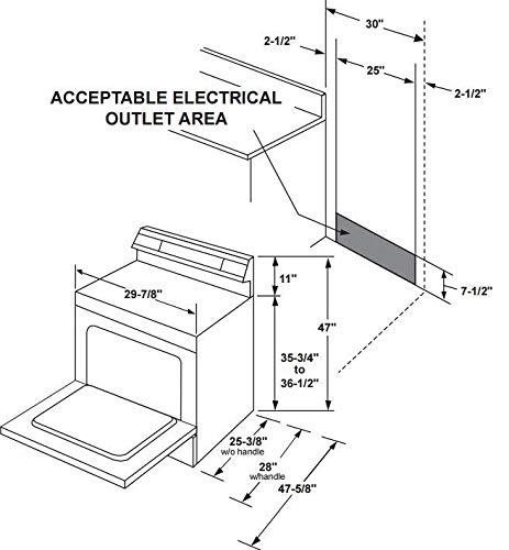 GE JB645DKBB Electric Smoothtop Range Oven GE