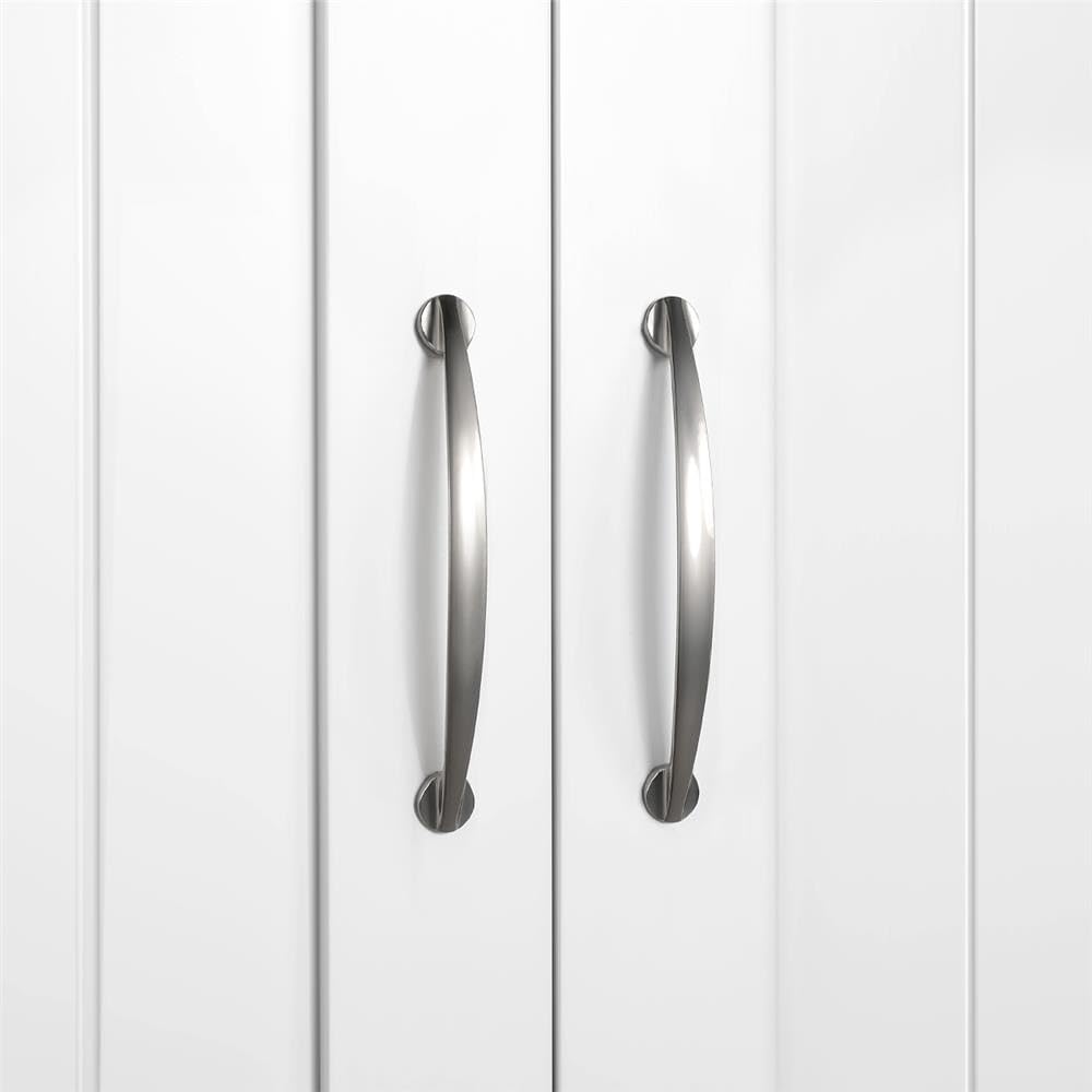 Yaheetech Bathroom Wall Cabinet, Kitchen Storage Cupboard Cabinet with 2 Doors, Wall Mount Storage Cabinet for Bathroom, Kitchen, Living Room, White Yaheetech