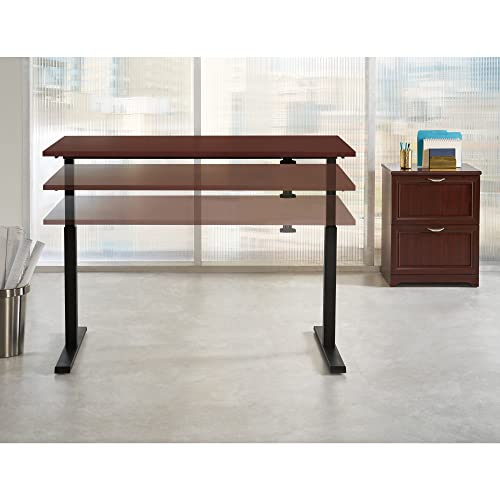 Realspace® Magellan 23-1/2"W x 16-9/16"D Lateral 2-Drawer File Cabinet, Classic Cherry Realspace